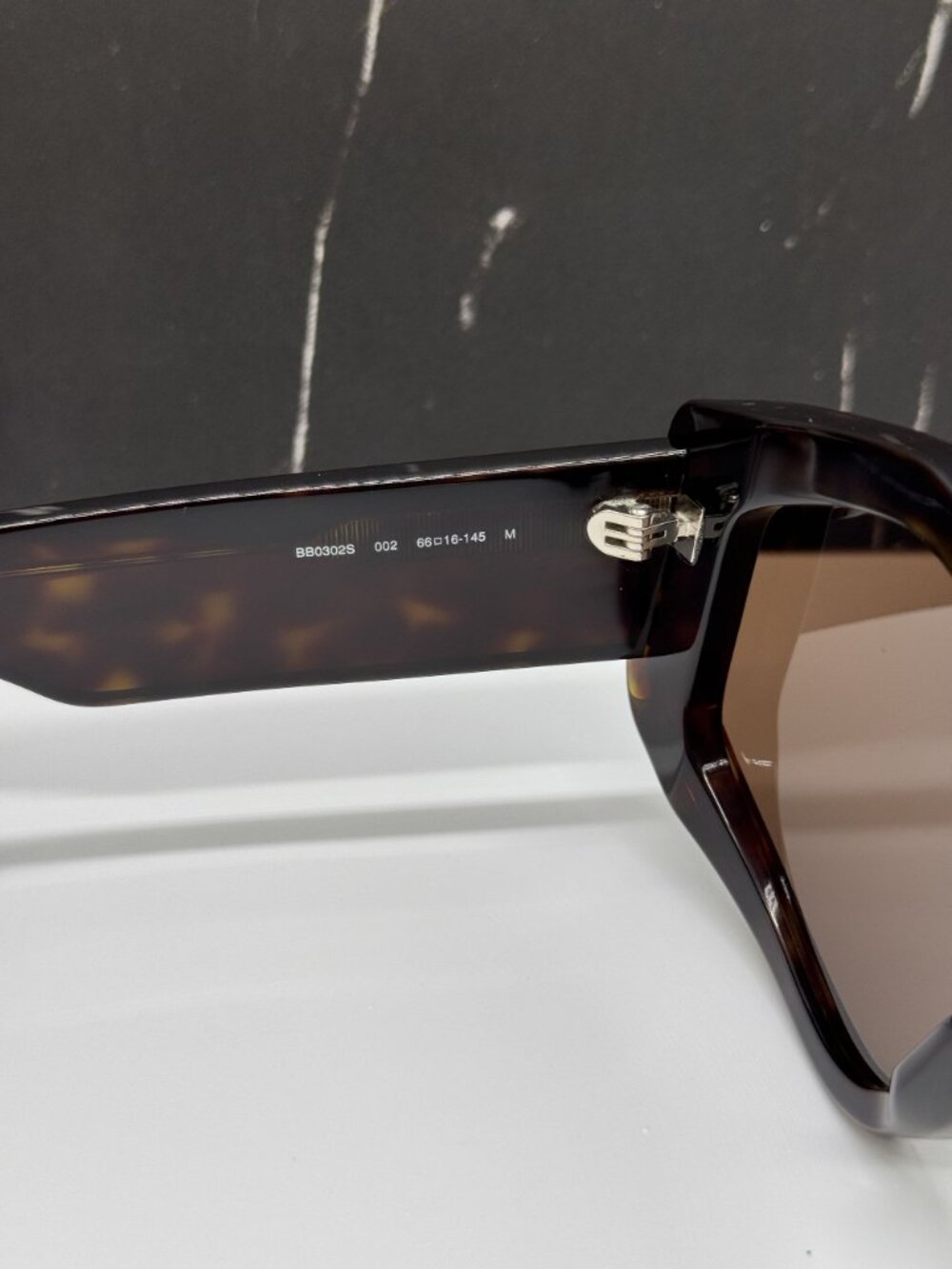 NEW BALENCIAGA BB0302S 002 HAVANA WOMEN SUNGLASSES BALENCIAGA EYEWEAR - Picture 9 of 11